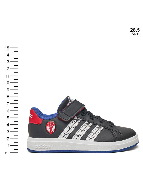 adidas adidas Sneakersy Marvel's Spider-Man Grand Court JS0742 Czarny
