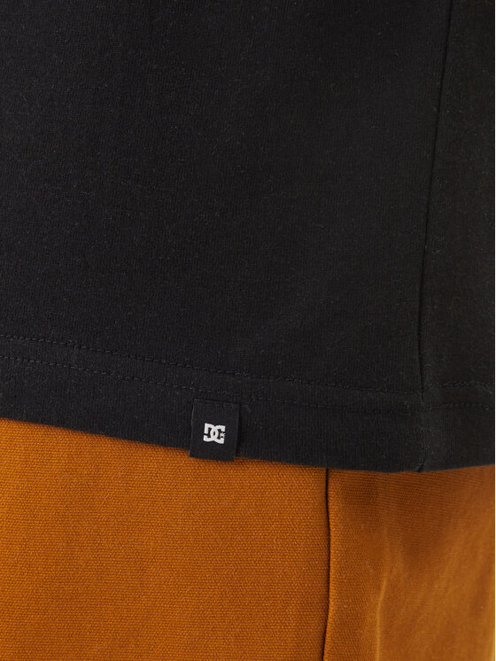 DC Shoes DC Shoes T-Shirt Burn Out EDYZT04356 Černá Regular Fit