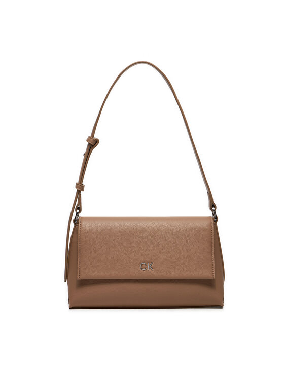 Calvin Klein Calvin Klein Ročna torba Ck Daily Shoulder Bag Pebble K60K612139 Rjava