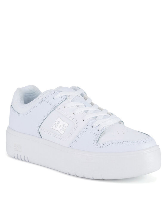 DC Shoes DC Shoes Sneakersy MANTECA 4 PLATFORM ADJS100156-WW0 Biały
