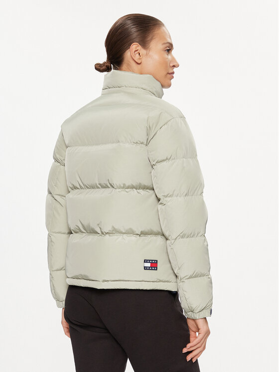 Tommy Jeans Tommy Jeans Pernata jakna Alaska DW0DW14661 Siva Regular Fit