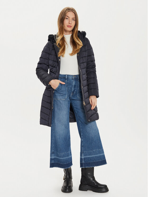Geox Geox Pehelykabát Bettanie W4626H T3122 F1624 Sötétkék Regular Fit