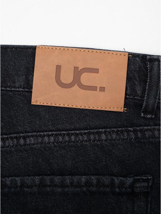 Urban City Urban City Jeansy Klasyczne 131766 Czarny Regular Fit
