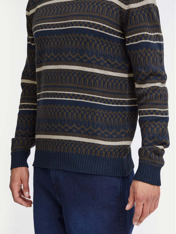 Blend Blend Sweater 20717485 Sötétkék Regular Fit