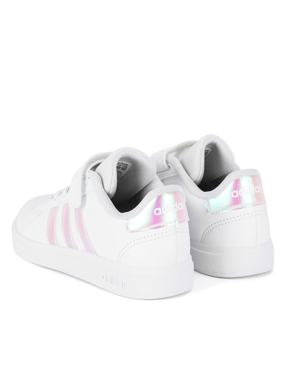 adidas adidas Sneakersy GRAND COURT 2.0 EL IE3851 Biały