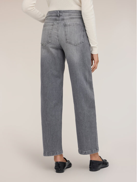 Motivi Motivi Jeansy P463Q004956N013 Szary Regular Fit