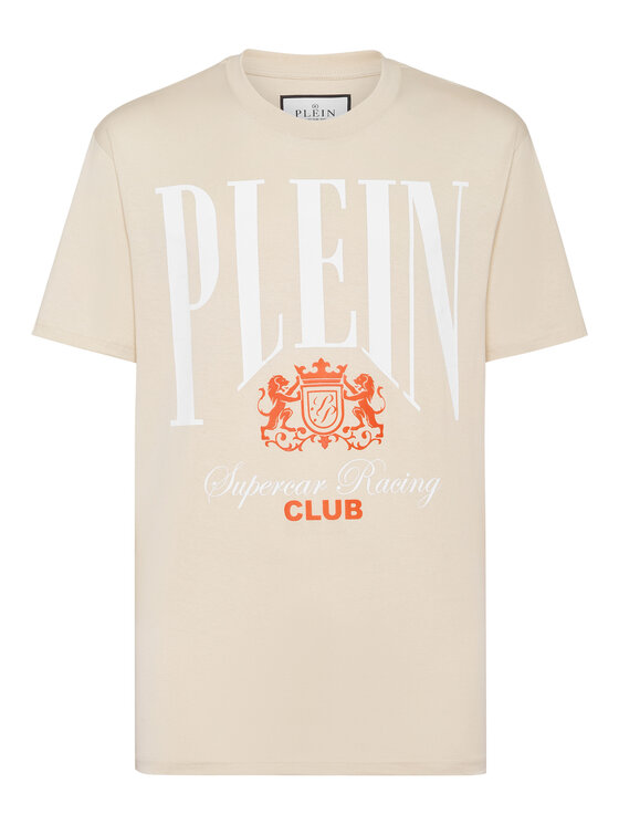 PHILIPP PLEIN PHILIPP PLEIN T-shirt 21689 Beige Regular Fit