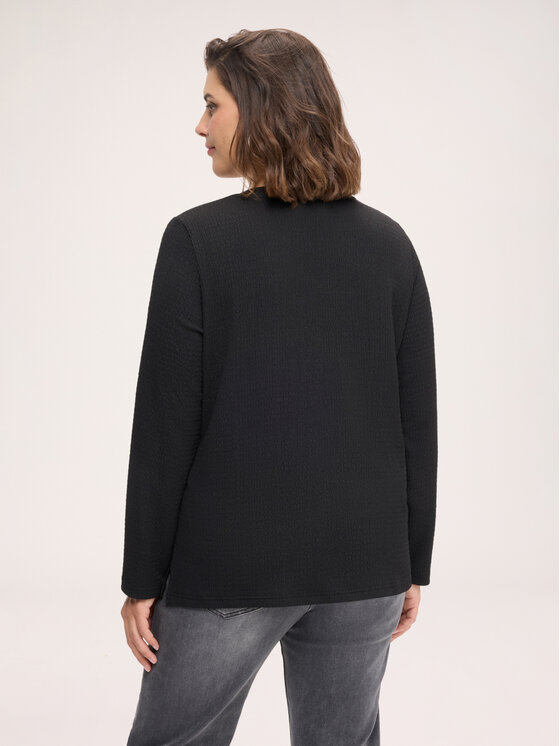 Fiorella Rubino Fiorella Rubino Bluzka G0DYL009315N033 Czarny Regular Fit