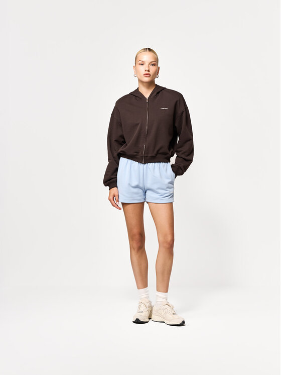 La Mania La Mania Mikina CEDRIC Tmavě hnědá Basic Fit