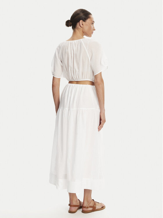 Devotion TWINS Devotion TWINS Ежедневна рокля Spirited 025.369.1G Бял Regular Fit