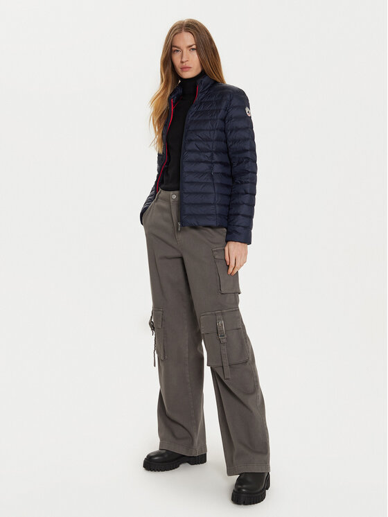 Jott Jott Pernata jakna Cha P000WDOW02 Tamnoplava Slim Fit