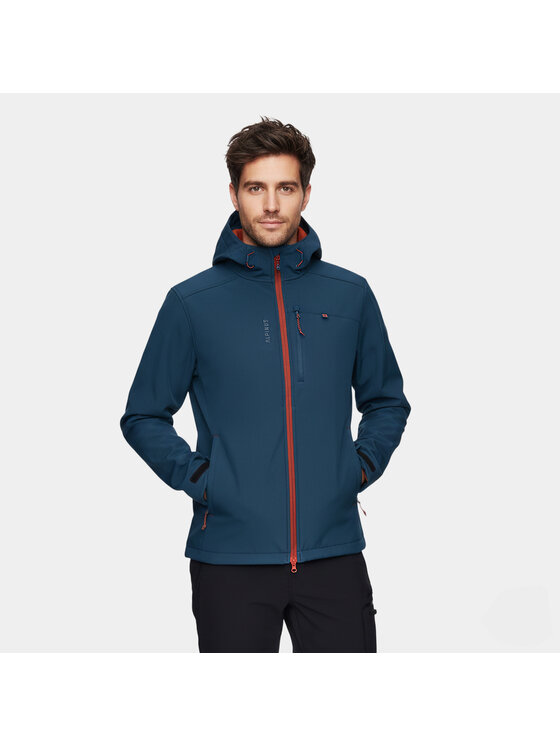 Alpinus Alpinus Kurtka softshell ASO Niebieski Active Fit