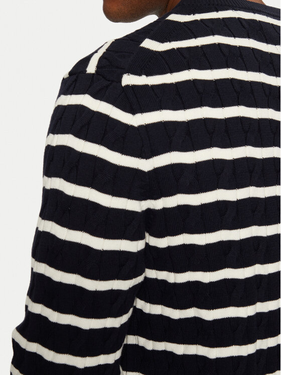 Tommy Hilfiger Tommy Hilfiger Džemper MW0MW33132 Tamnoplava Relaxed Fit