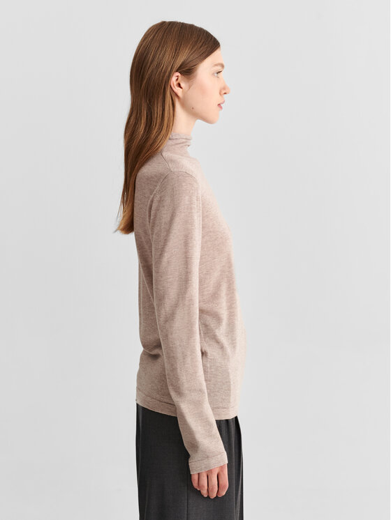 TATUUM TATUUM Sweter NEKORI 1 Beżowy Classic Fit