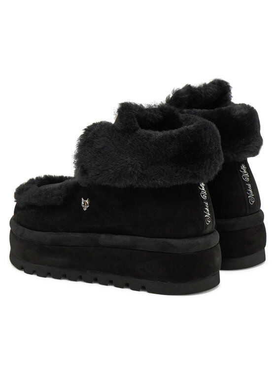 Naked Wolfe Naked Wolfe Stivali da neve Bambi Nero