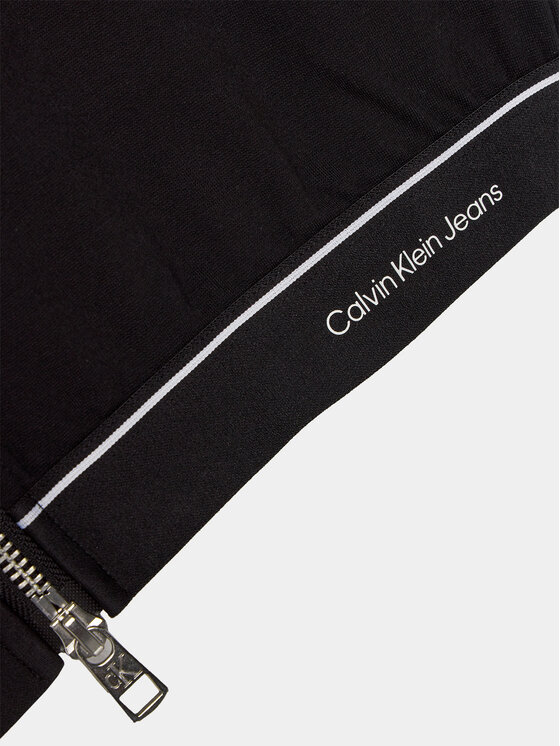 Calvin Klein Jeans Calvin Klein Jeans Bluza Logo Tape IG0IG02420 Czarny Regular Fit