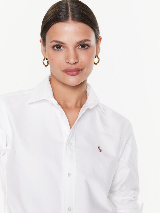 Polo Ralph Lauren Polo Ralph Lauren Koszula 211891377003 Biały Regular Fit