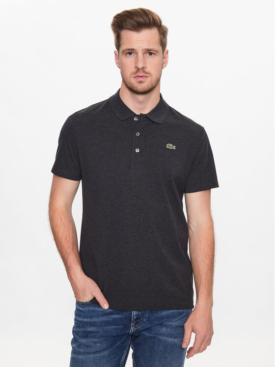 Lacoste Lacoste Polo marškinėliai YH4801 Juoda Regular Fit