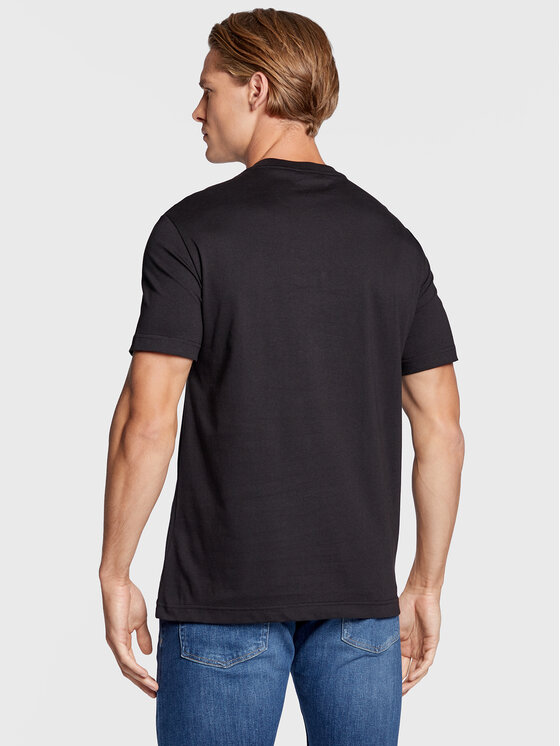 T-shirt Shadow Chest K10K110111 Nero Regular Fit