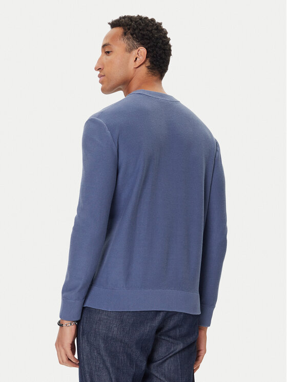 United Colors Of Benetton United Colors Of Benetton Maglione 1V4KU10AF Blu scuro Regular Fit