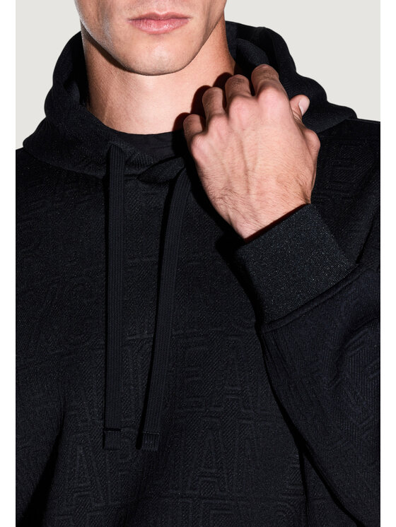 Armani Exchange Armani Exchange Bluza XM002906 Czarny Over Fit