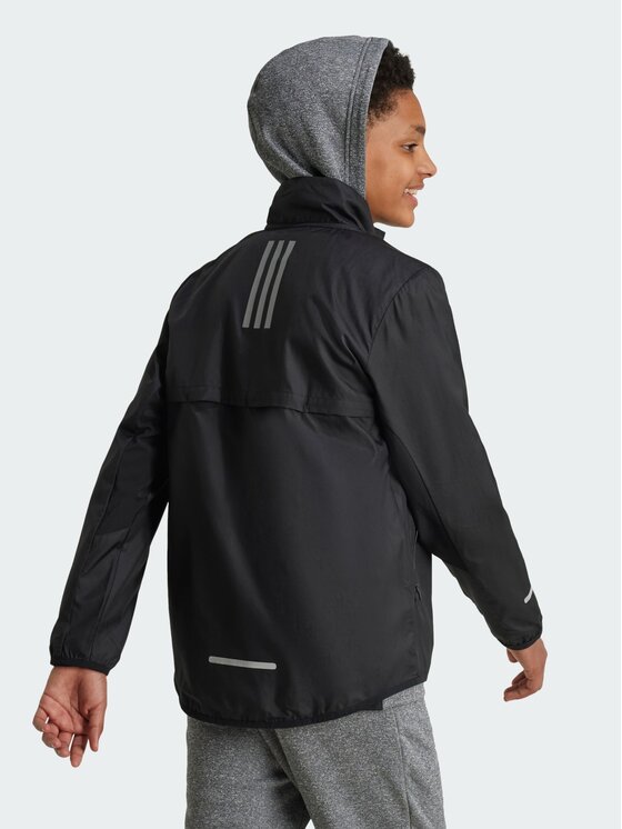 adidas adidas Kurtka do biegania 135999 Czarny Regular Fit