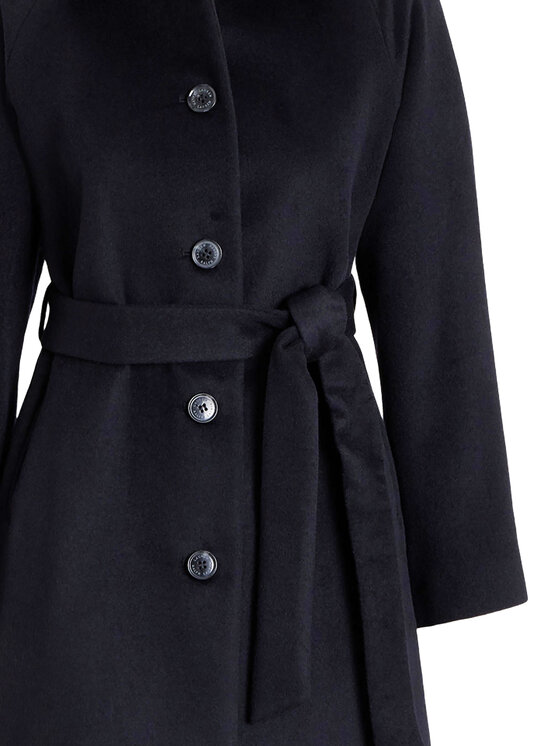 LAUREN RALPH LAUREN LAUREN RALPH LAUREN Вълнено палто 297P04140001 Черен Regular Fit