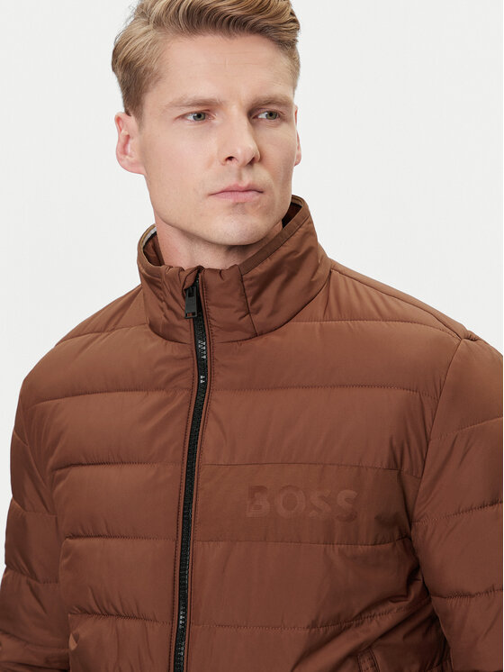 BOSS BOSS Demisezoninė striukė H-Cenitos 50519237 Smėlio Regular Fit