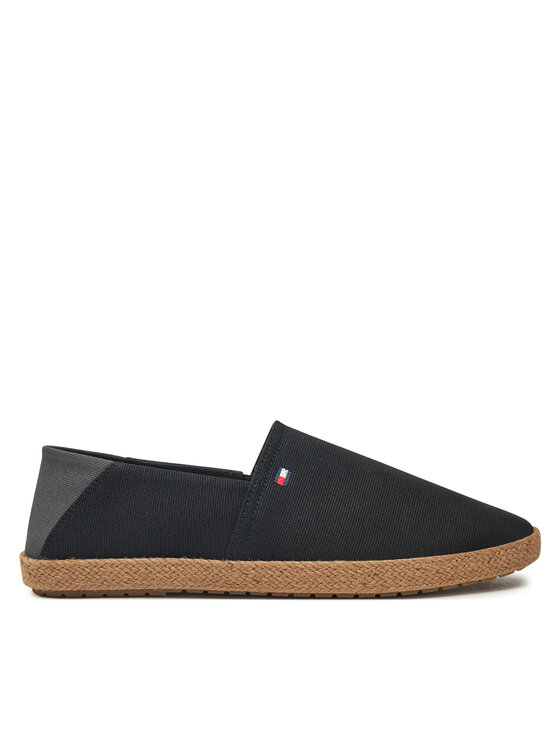 Tommy Hilfiger Espadrilky FM0FM05353 Čierna