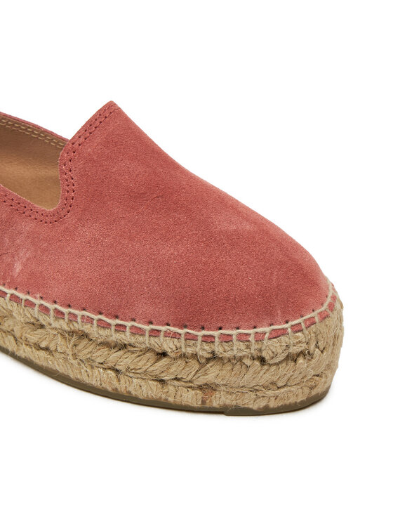 Manebi Manebi Espadrilles Hamptons Double Sole Espadrilles R 7.0 D0 Rózsaszín