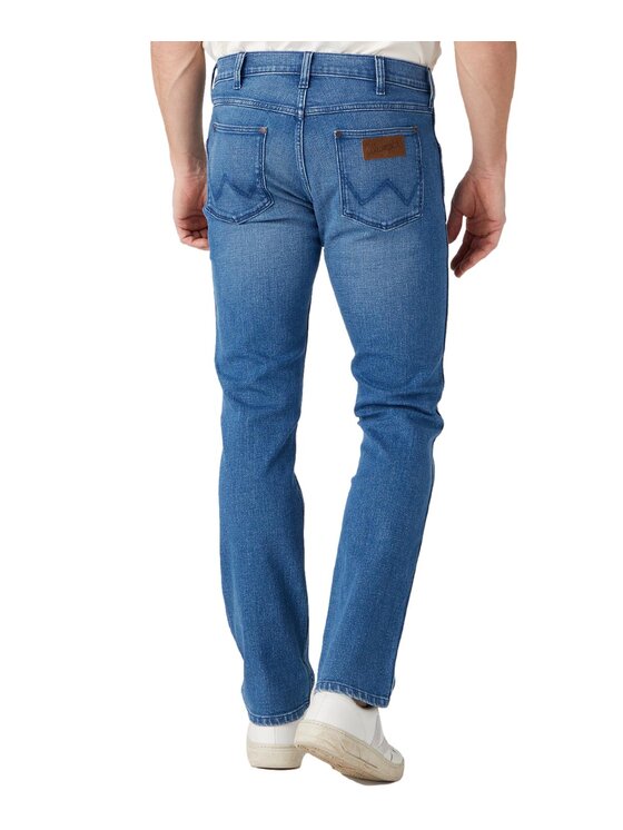 Wrangler Wrangler Jeansy GREENSBORO Niebieski Straight Fit