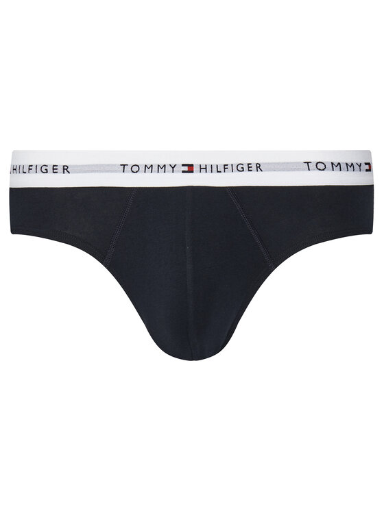 Tommy Hilfiger Tommy Hilfiger Súprava slipov UM0UM03471 Čierna