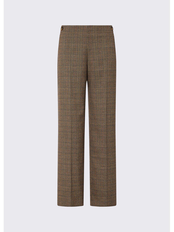 Liu Jo Liu Jo Pantalone da abito WF6214T733AL9175 Marrone Regular Fit