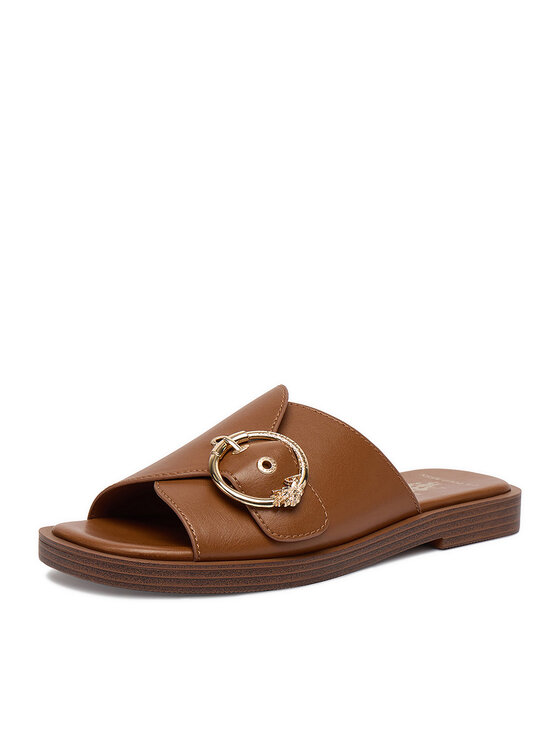 U.S. Polo Assn. U.S. Polo Assn. Šľapky EO-MARINA002W/6Y1 Hnedá