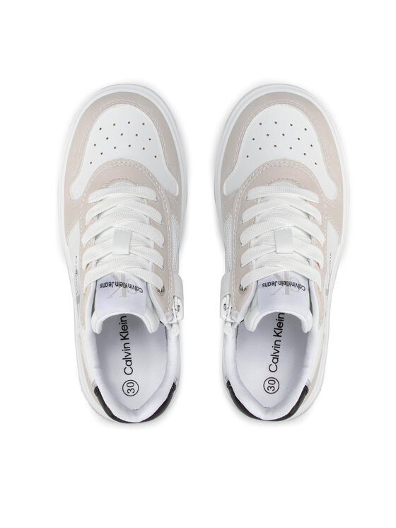 Calvin Klein Jeans Calvin Klein Jeans Sneakersy Low Cut Lace-Up Sneaker V3B9-80115-1355 M Biały