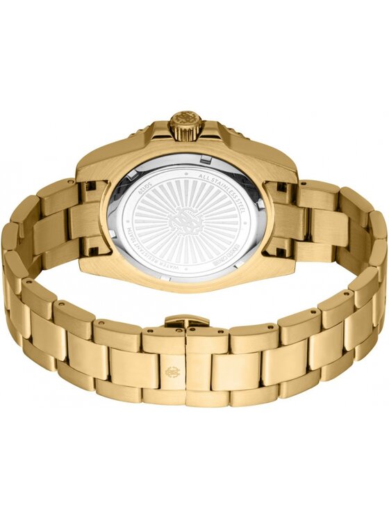 Roberto Cavalli Roberto Cavalli Zegarek RC5G129M0075 Złoty