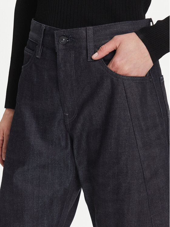 G-Star Raw G-Star Raw Traperice Contor 3D D27690-D315 Tamnoplava Wide Leg