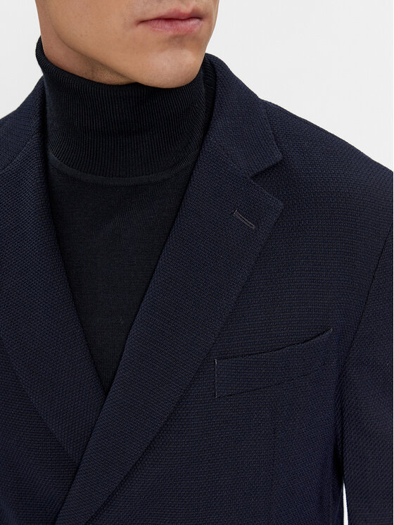 BOSS Boss Zakó 50497271 Sötétkék Slim Fit