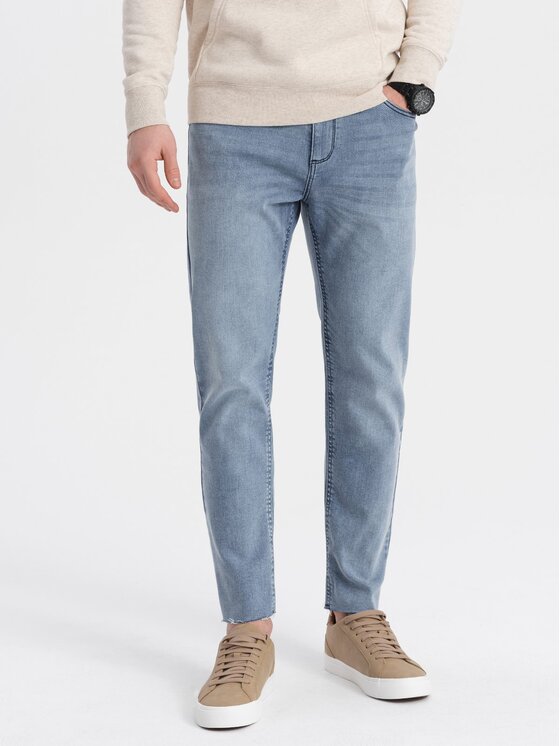 Ombre Ombre Jeansy P923 Modrá Regular Fit