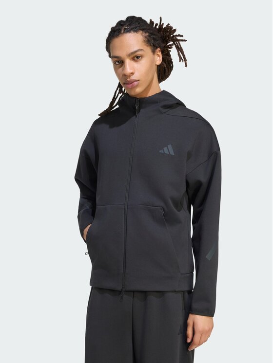 adidas adidas Bluza techniczna 165588 Czarny Regular Fit