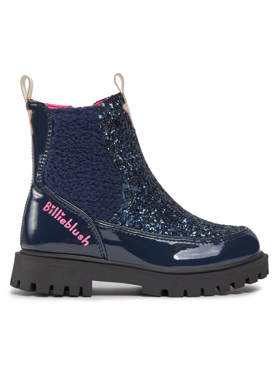 Billieblush Boots U19372 Bleu marine Modivo.fr