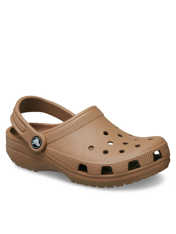 Crocs Crocs Klapki Toddler Classic Clog 206990 Brązowy