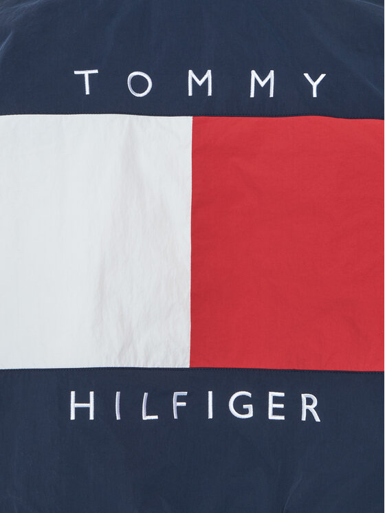 Tommy Hilfiger Tommy Hilfiger Bunda pro přechodné období KS0KS00704 Tmavomodrá Regular Fit