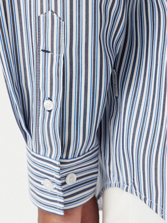 Beverly Hills Polo Club Beverly Hills Polo Club Риза P-SS26M-BRASS Син Regular Fit
