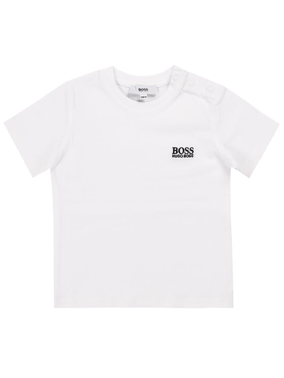 Boss Boss T-Shirt J05P01 M Weiß Regular Fit