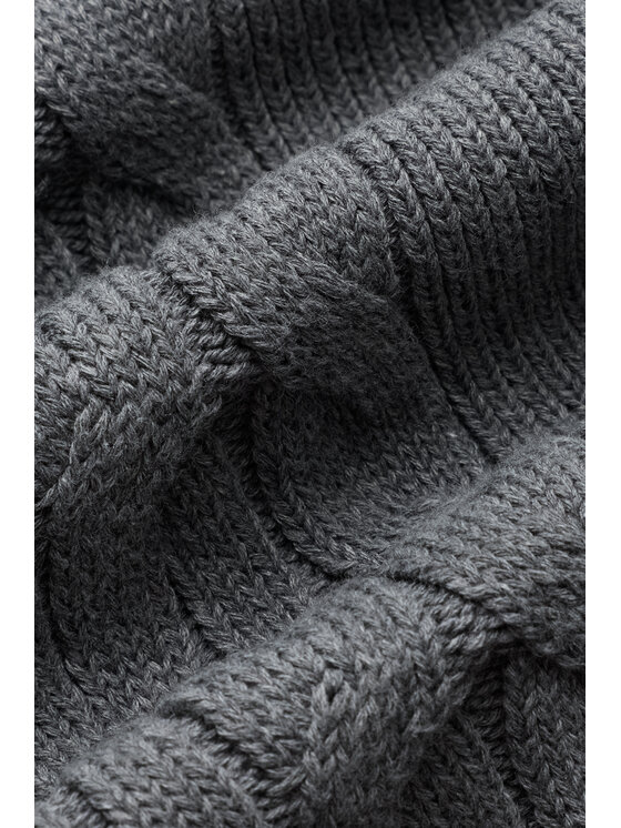 Lancerto Lancerto Sweter Jorund SW073226000082 Szary Regular Fit