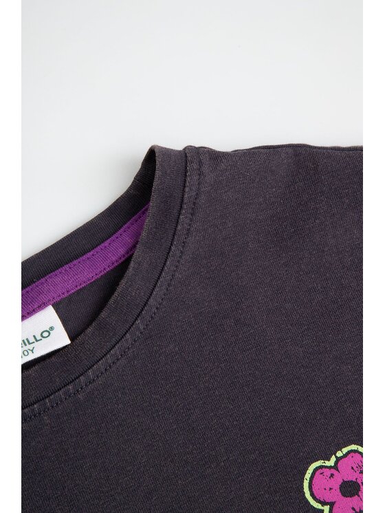Coccodrillo Coccodrillo Longsleeve ZC6143101HGJ-020 Szary Regular Fit