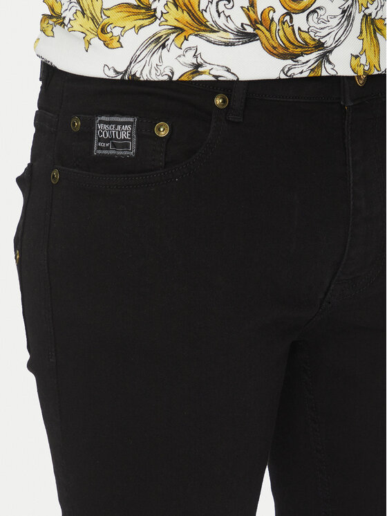 Versace Jeans Couture Versace Jeans Couture Jeans hlače 78GAB5S0 Črna Slim Fit