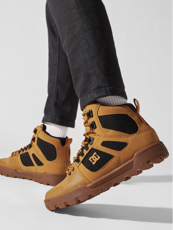 DC DC Sneakersy Pure Ht Wr ADYB100018 Brązowy