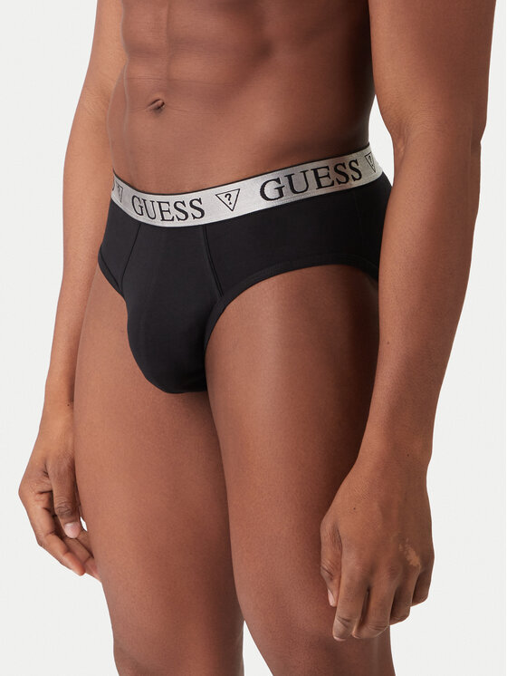 Guess Guess Slipy U5BG66 KCD31 Czarny